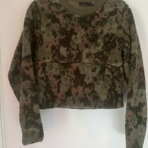 Camouflage Fleece Sweater